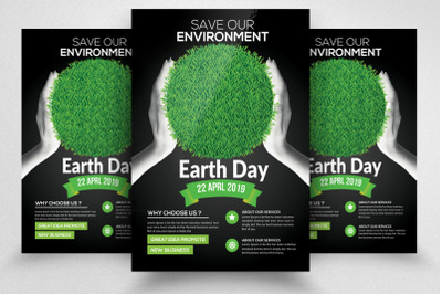 Earth Day Festival Flyer Template