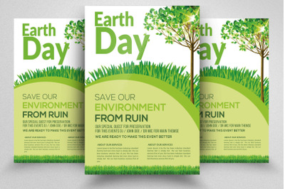 Earth Day Flyer/Poster Template