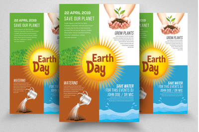 Earth Day Flyer/Poster Template