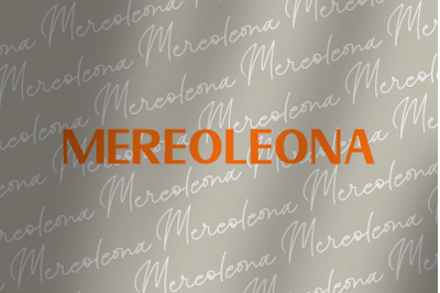 Mereoleona | Font Duo
