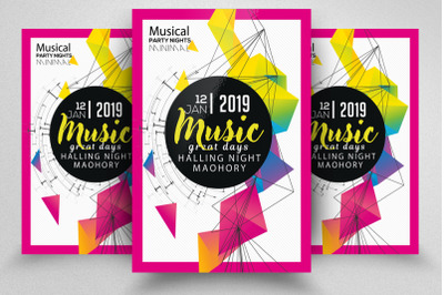 Music Concert Flyer Template