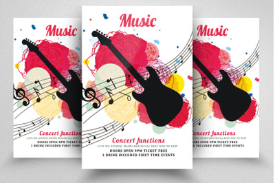 Music Concert Flyer Template