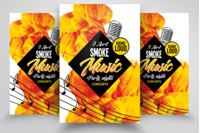 Music Concert Flyer Template