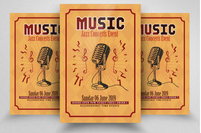 Music Concert Flyer Template