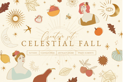 Celestial Fall Graphic Set