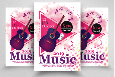 Music Concert Flyer Template