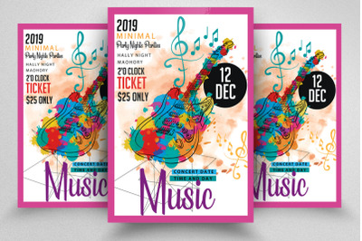 Music Concert Flyer Template