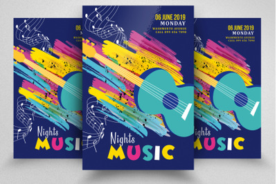 Music Concert Flyer Template