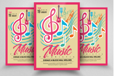 Music Concert Flyer Template