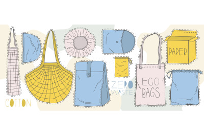Eco bag zero waste