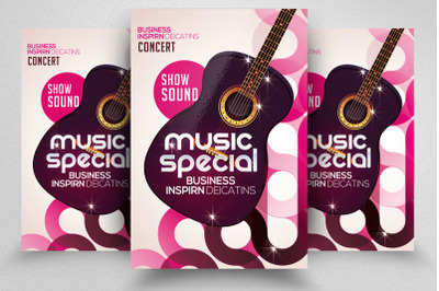 Music Concert Flyer Template