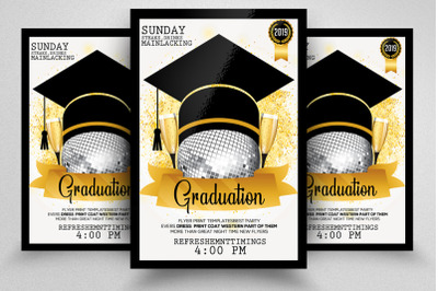 Graduation Party Night Flyer / Poster