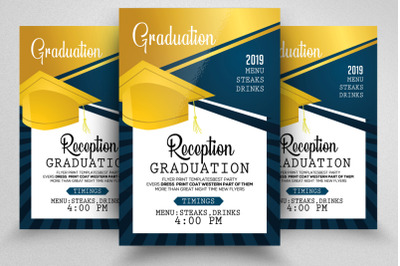 Graduation Party Flyer Template