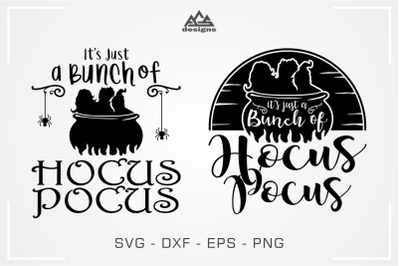 Bunch Of Hocus Pocus Halloween Svg Design