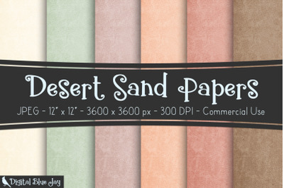 Desert Sand Digital Papers