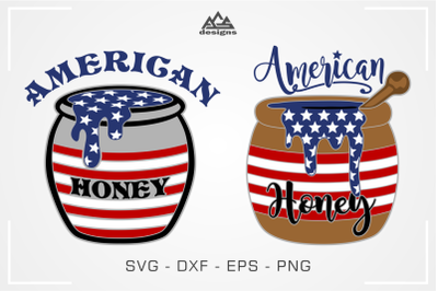 American Honey_Honey Pot Svg Design