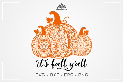 It&#039;s Fall Pumpkin Mandala
