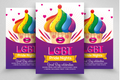 LGBT Pride Event Flyer Template