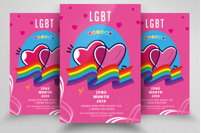 LGBT Pride Flyer / Poster Template