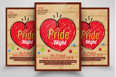 LGBT Pride Night Flyer/Poster Template