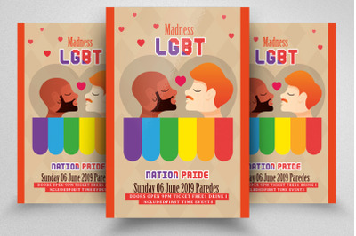 LGBT Nation Pride Flyer / Poster