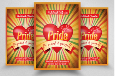 LGBT Pride Night Flyer