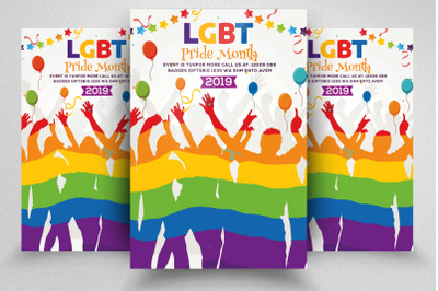 LGBT Pride Event Flyer Template