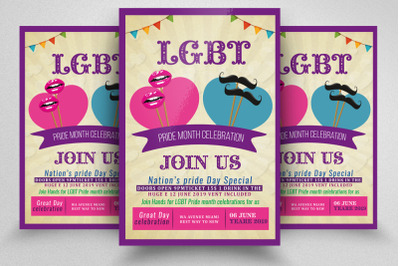 LGBT Pride Month  Flyer