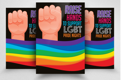 LGBT Pride Flyer / Poster Template