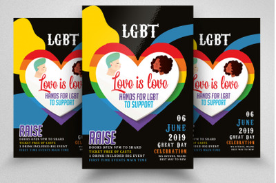 LGBT Pride Flyer / Poster Template