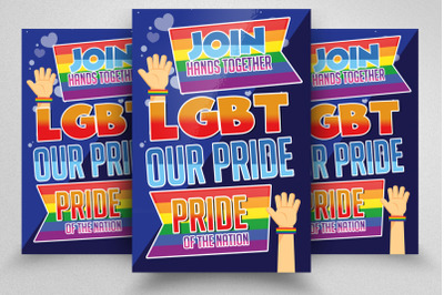 LGBT Nation Pride Flyer / Poster