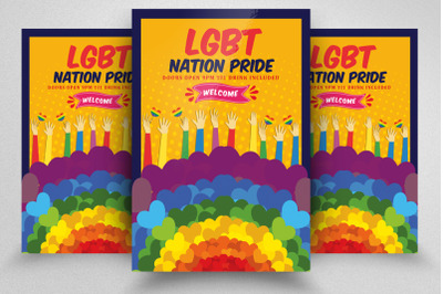 LGBT Nation Pride Flyer / Poster