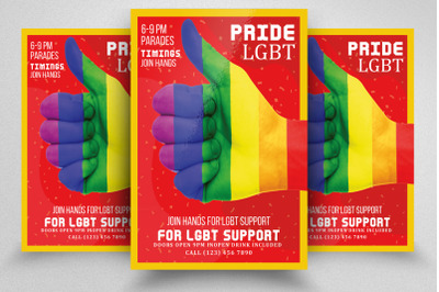 LGBT Pride Event Flyer/Poster