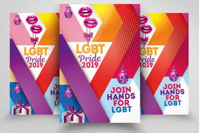 LGBT Pride Event Flyer Template