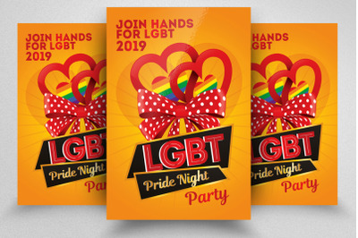 LGBT Pride Event Flyer Template