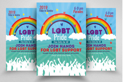 LGBT Pride Flyer / Poster Template