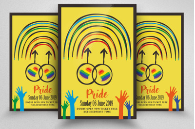 LGBT Pride Event Flyer Template