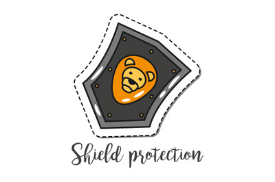 Fashion patch element shield