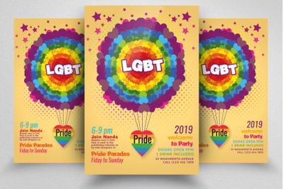 LGBT Pride Flyer / Poster Template