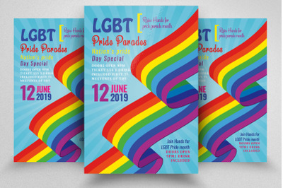 LGBT Pride Event Flyer Template