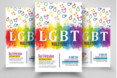 LGBT Pride Event Celebration Poster