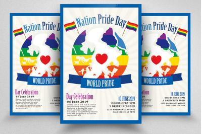 LGBT Pride Month Celebration Flyer