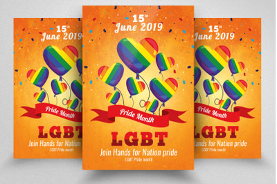 LGBT Pride Flyer / Poster Template