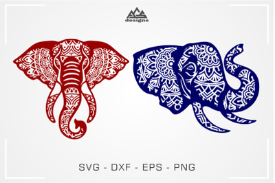 Free Free 255 Mandala Elephant Face Svg SVG PNG EPS DXF File