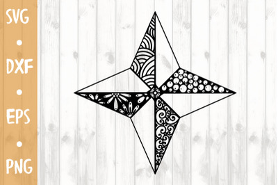 Mandala star&nbsp;SVG CUT FILE