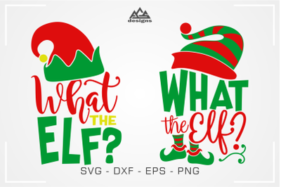What  The Elf Christmas Elf Svg Design