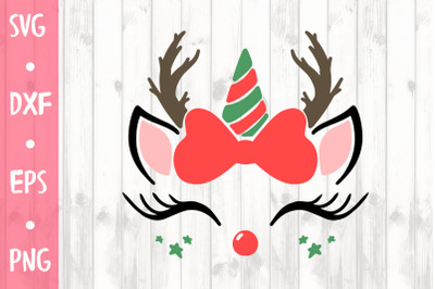 Merry Christmas Deer By Poppymoon Design Thehungryjpeg Com