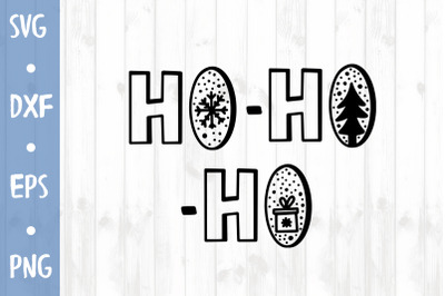 HO-HO-HO&nbsp;SVG CUT FILE