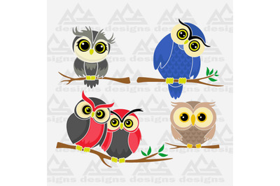 Cute Owl Svg Design