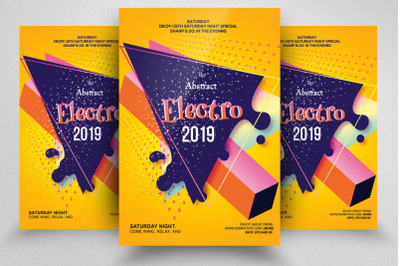 Electro Flyer / Poster Template